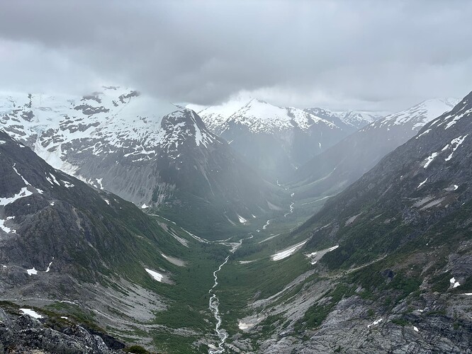 Rain coming into town