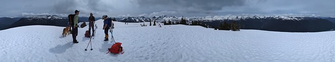360 degree summit panorama