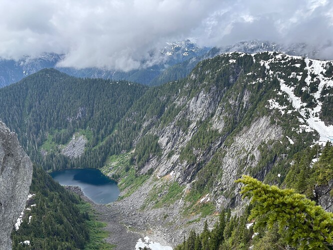 The nicer, less seen side of HF lake