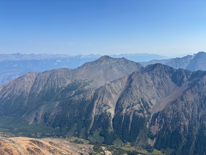 Mount Williams across the valley