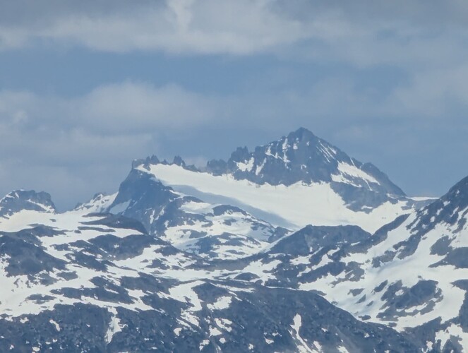 James Turner! Fingerpost Ridge is much less impressive / isolated from this angle.