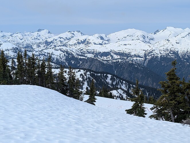 More mountains from the summit