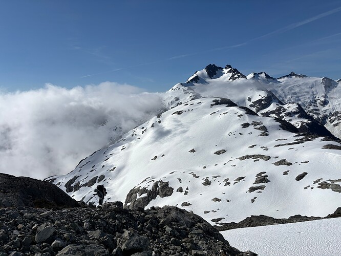 A perfect sunny morning followed