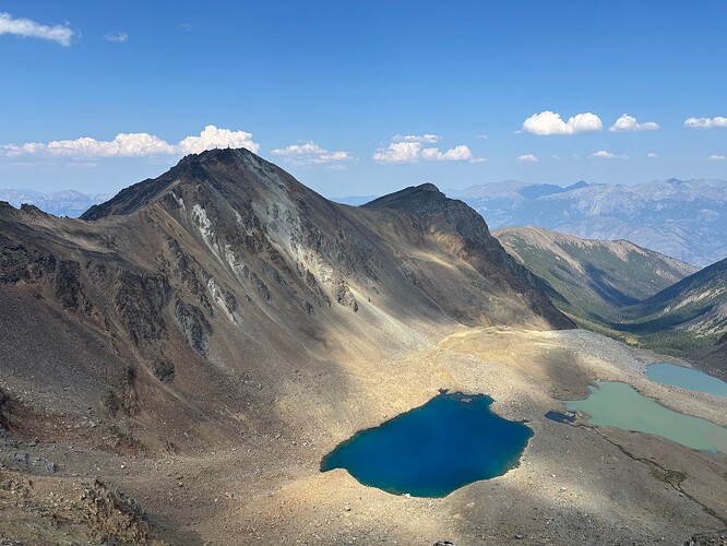 Heading back to Stamp Peak