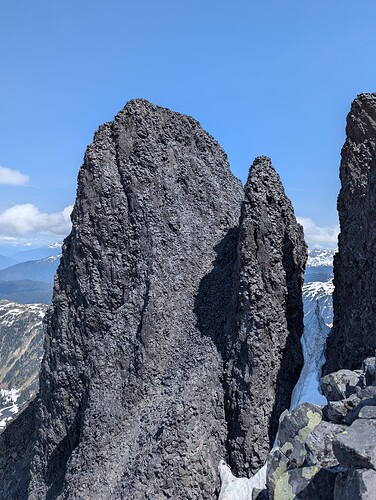 The notch, the blade, and the two gullies