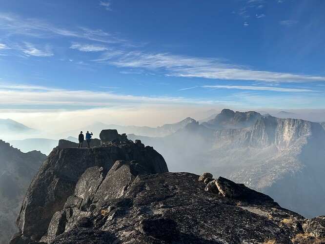 Photo of us courtesy of the Chiliwack climbers!