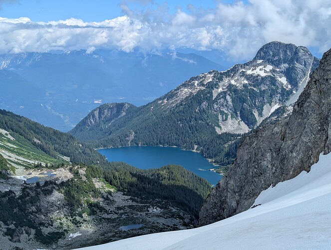 The lovely water of Lake Lovely Water