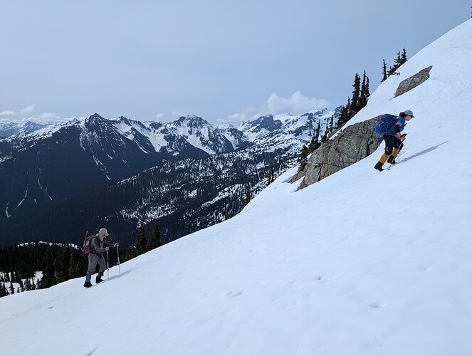 Final push to the summit