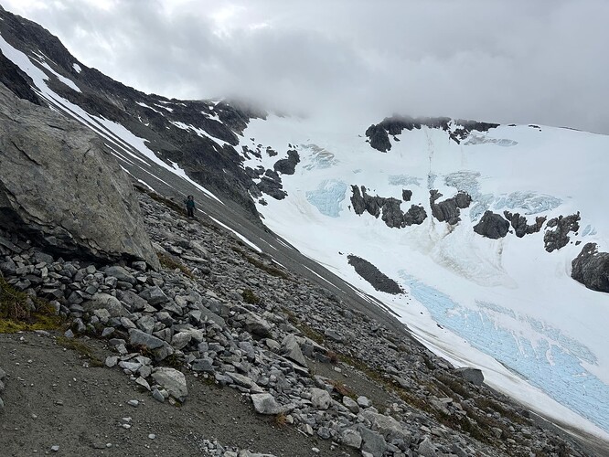 Out of the clouds at last