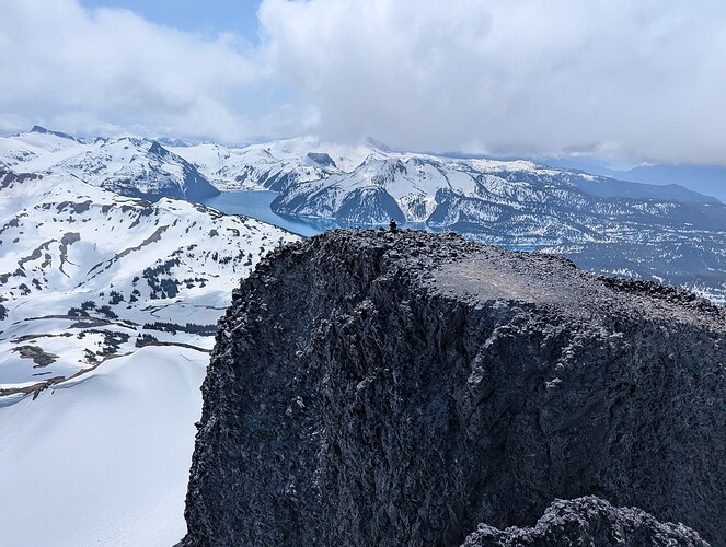 The true summit of the Black Tusk