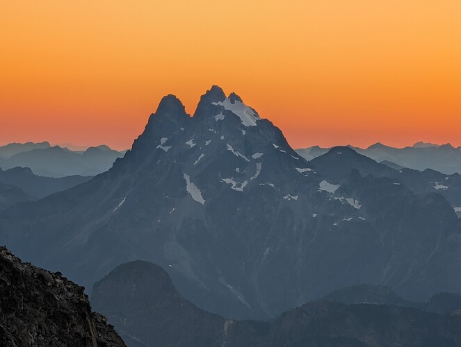 The prettiest mountain in SWBC.