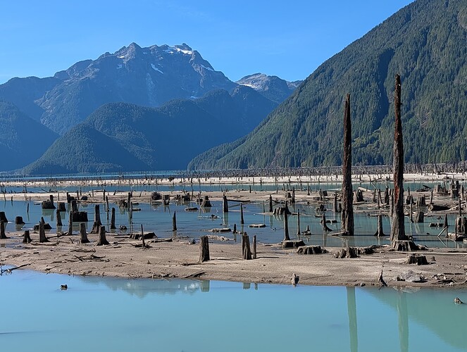 Otherworldly upper Stave views.