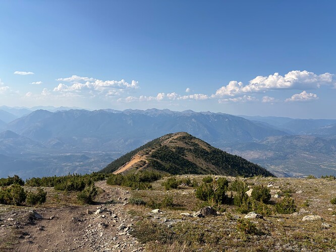 The high alpine road